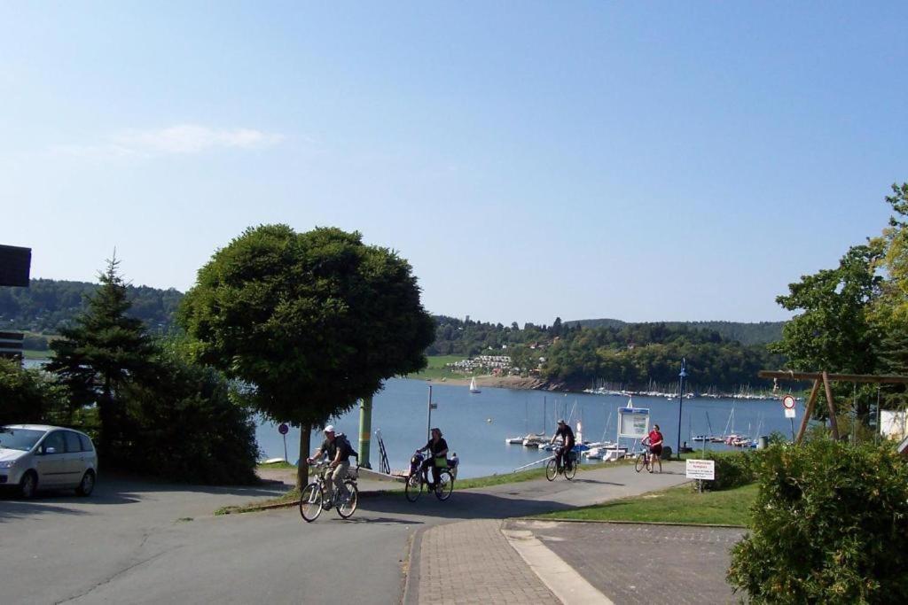 Seglerfewo Mit Traumhaftem Blick Vom Balkon Scheid  Exterior photo